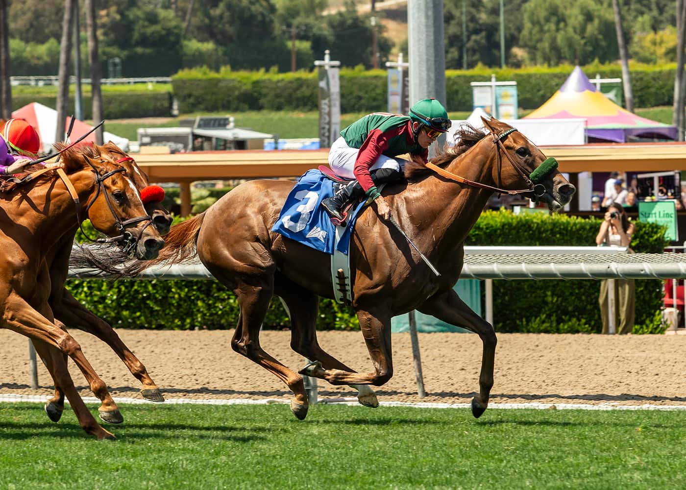 Grand Slam Smile adds another stakes win in Fran’s Valentine Stakes