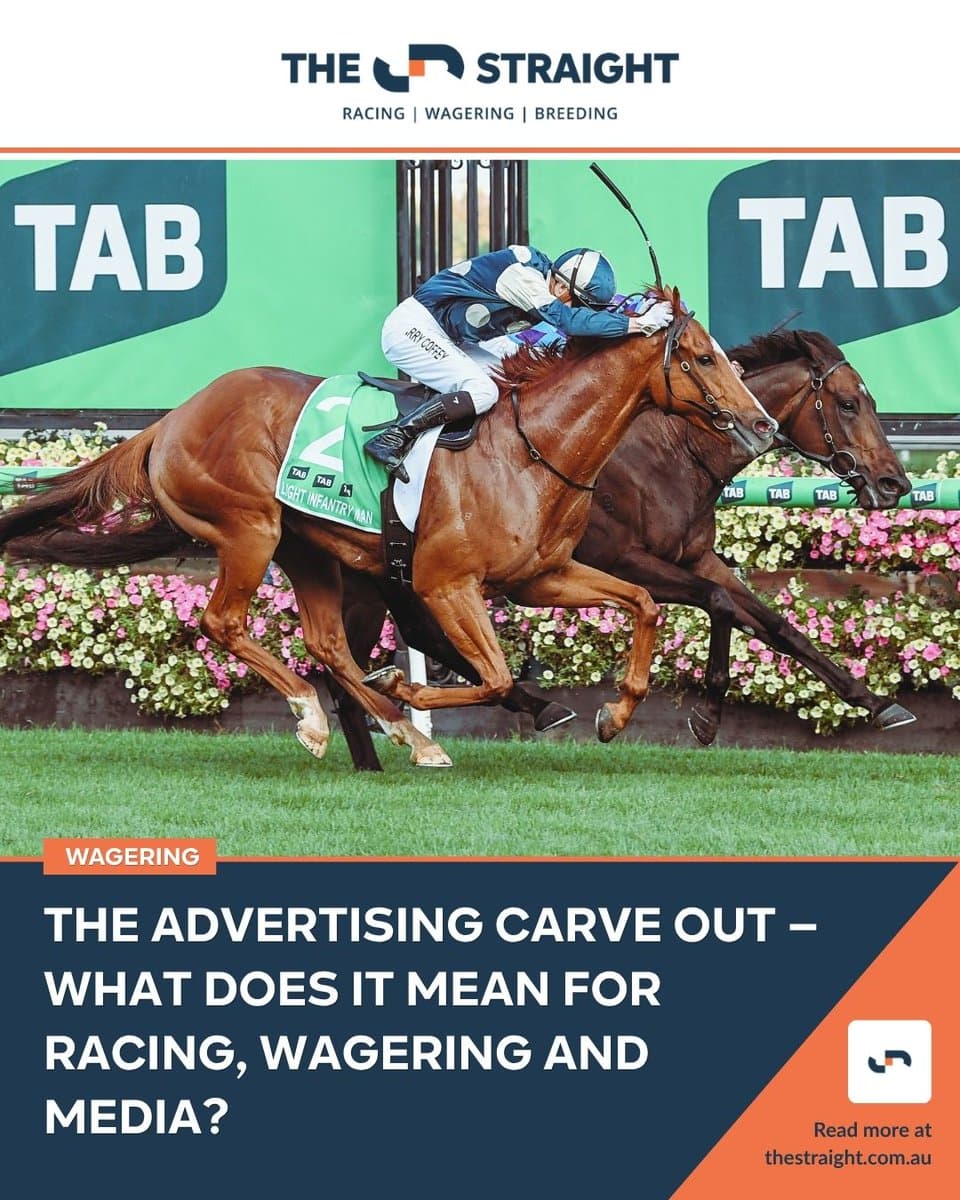 Racing excluded from federal wagering ad crackdown in Australia