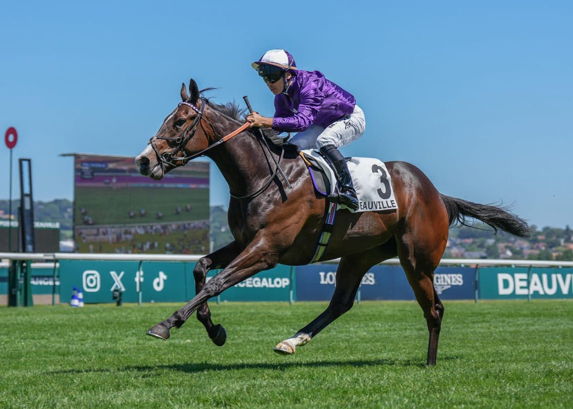 Crownbreaker gives Minzaal first stakes winner in Deauville feature