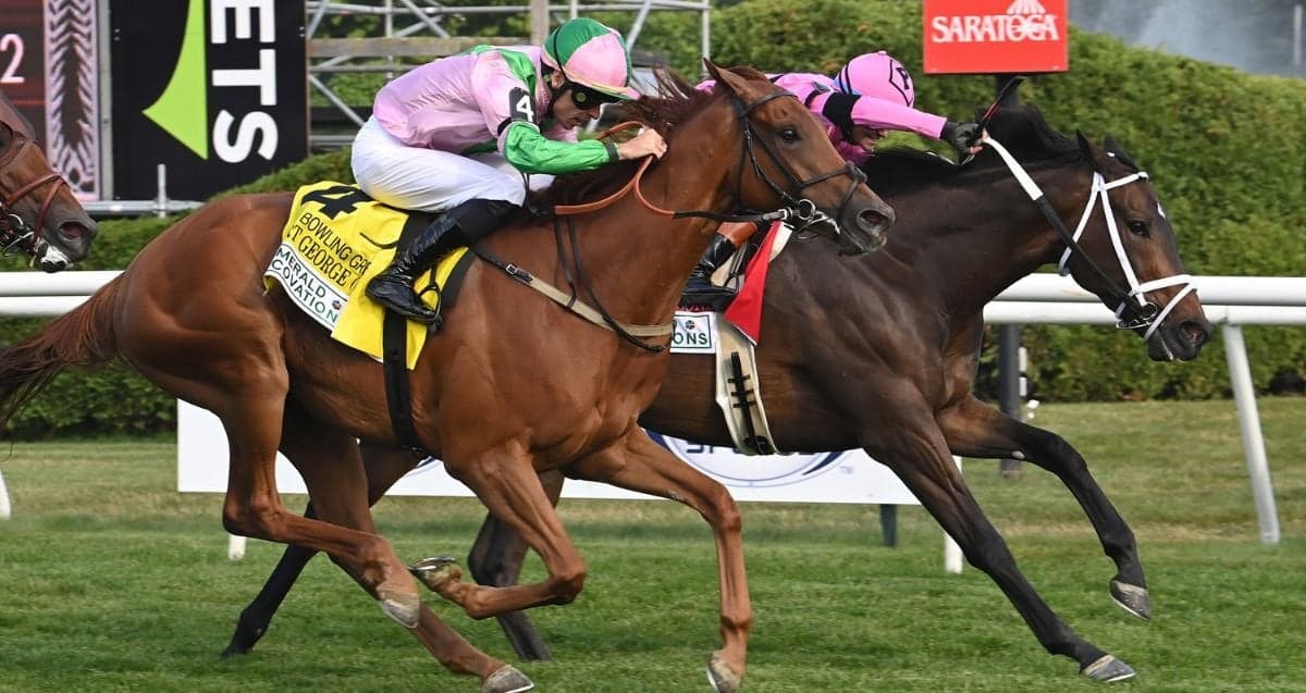 Fort George targets Christophe Clement Turf Stakes after Saratoga near-miss