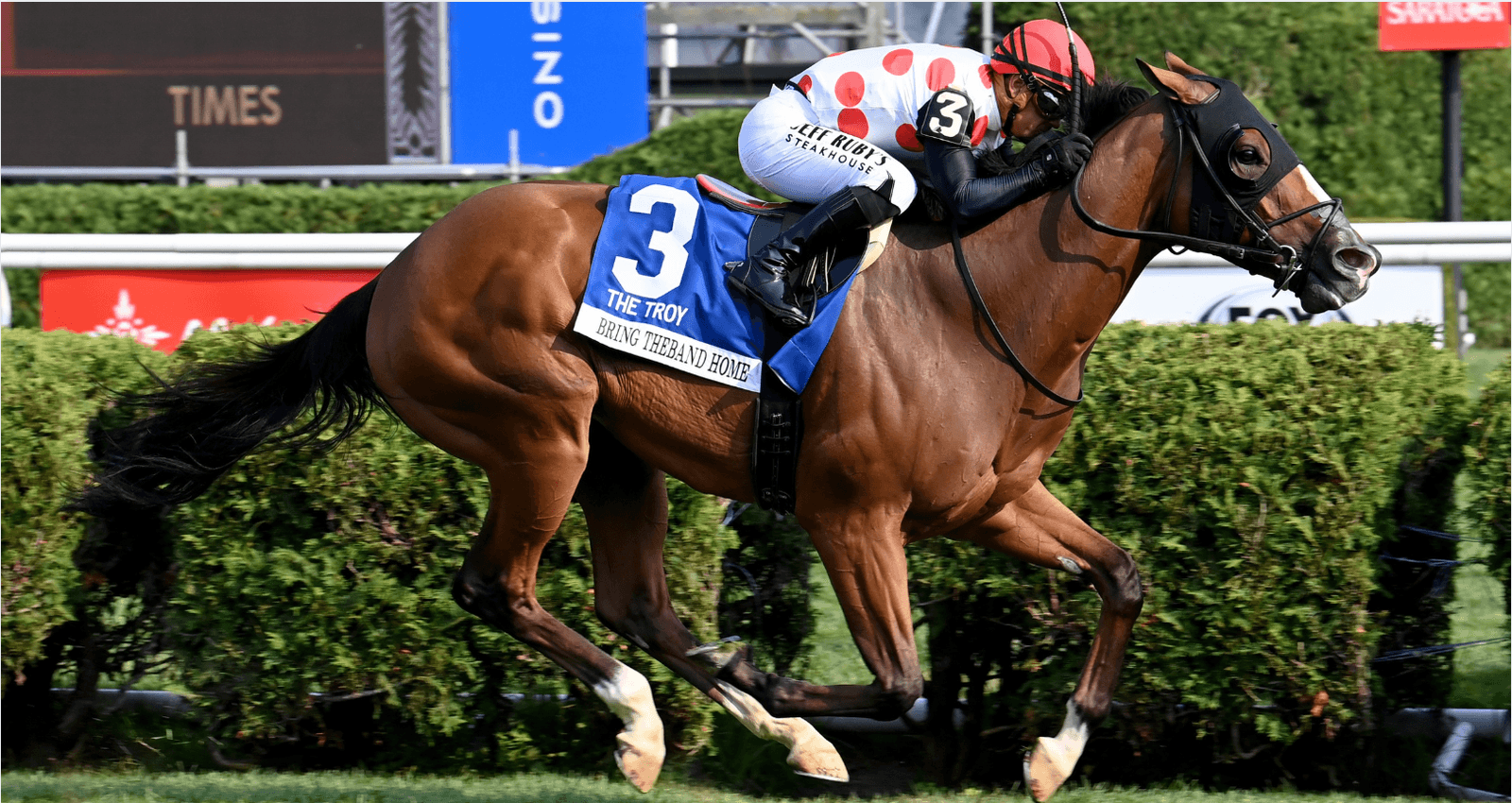 Bring Theband Home returns to Saratoga as Harvey Pack favorite