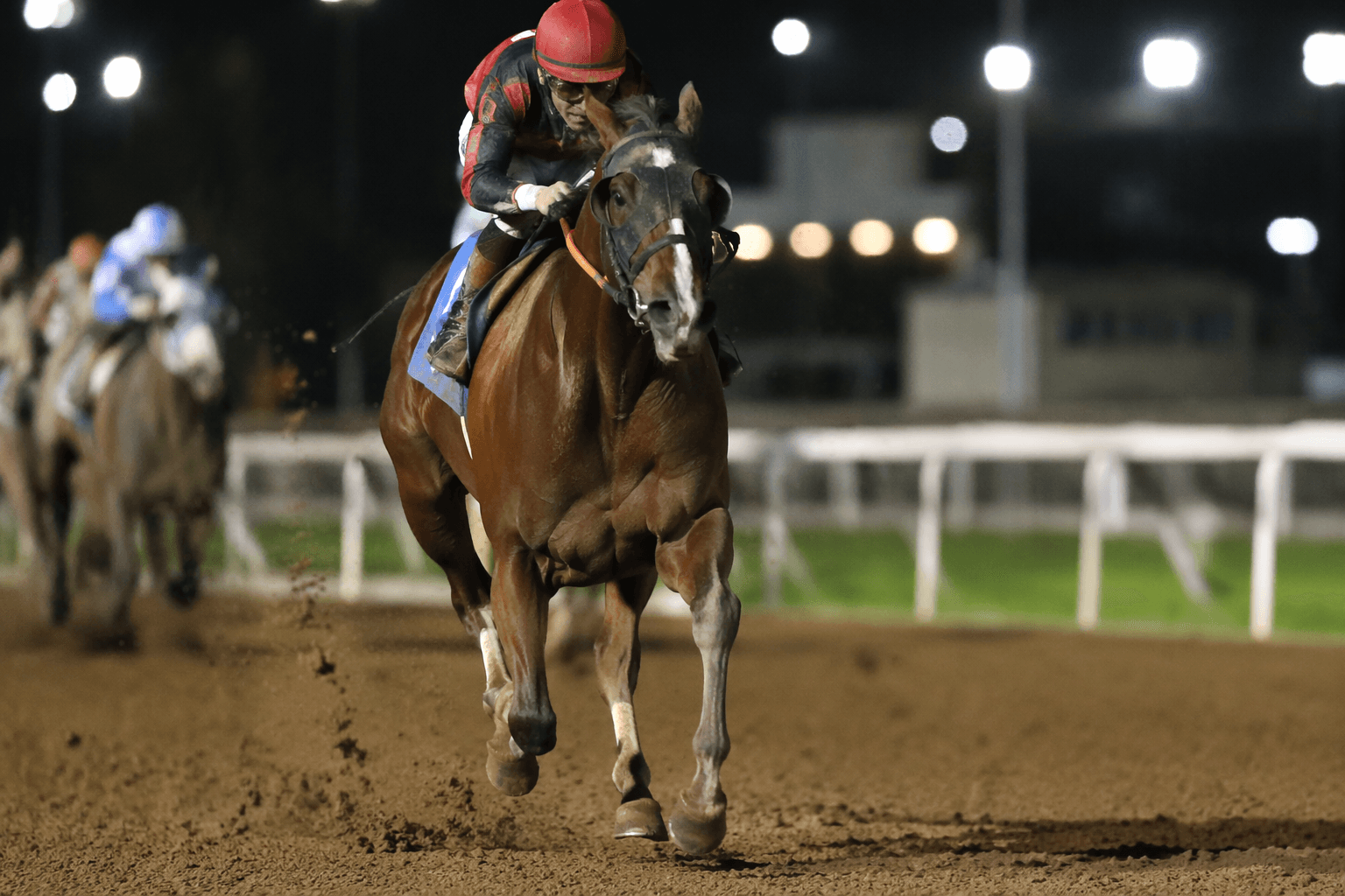 Hughes impresses in debut, wins by six lengths at Los Alamitos