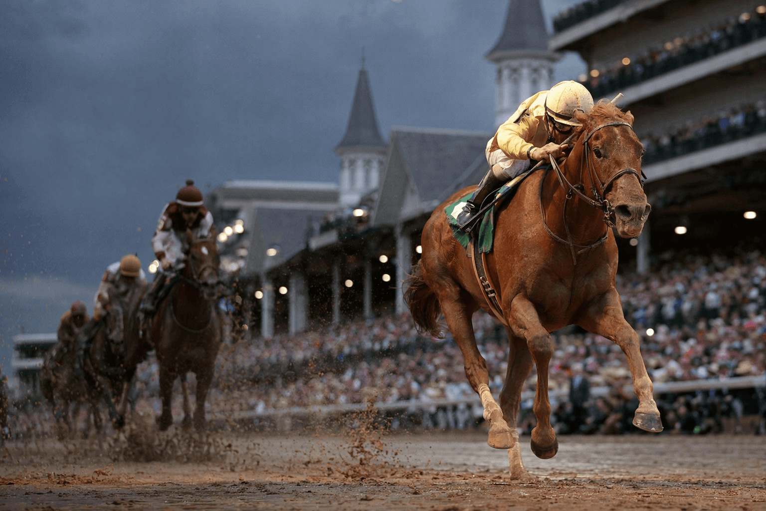 Golden Tempo gives Curlin first Kentucky Derby winner, completes Triple Crown sweep