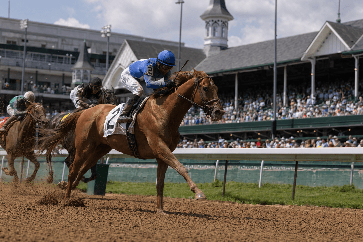 Cyberknife's first runner Cut Throat debuts in Churchill maiden test