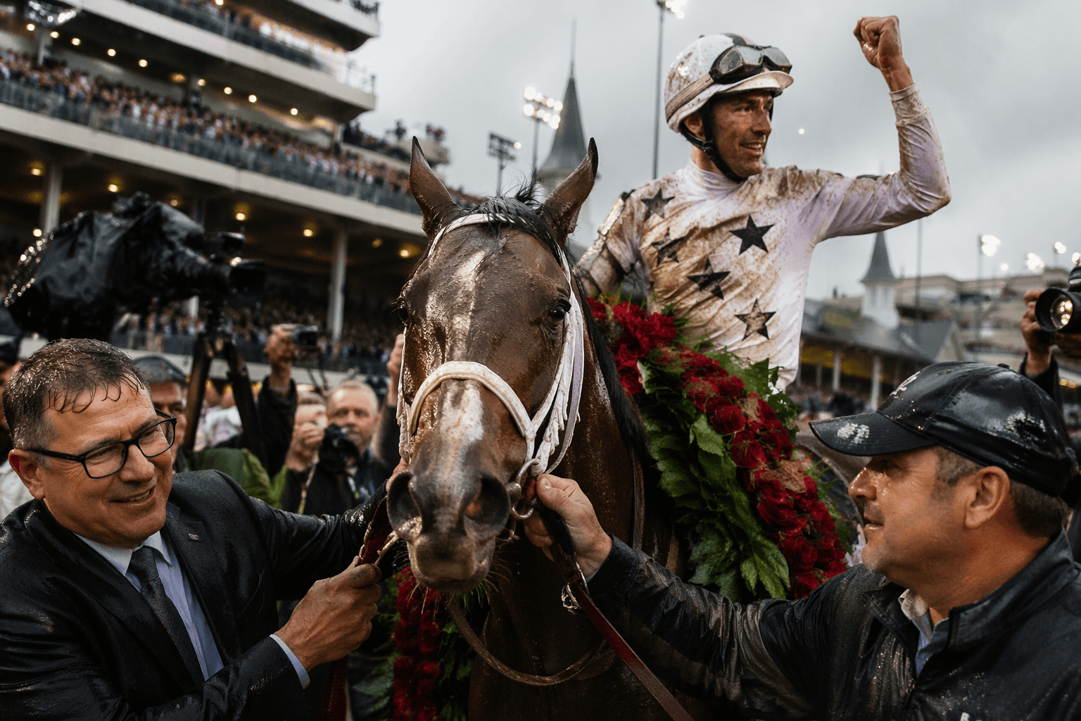Kentucky Derby winner Golden Tempo to enter stud at Lane's End
