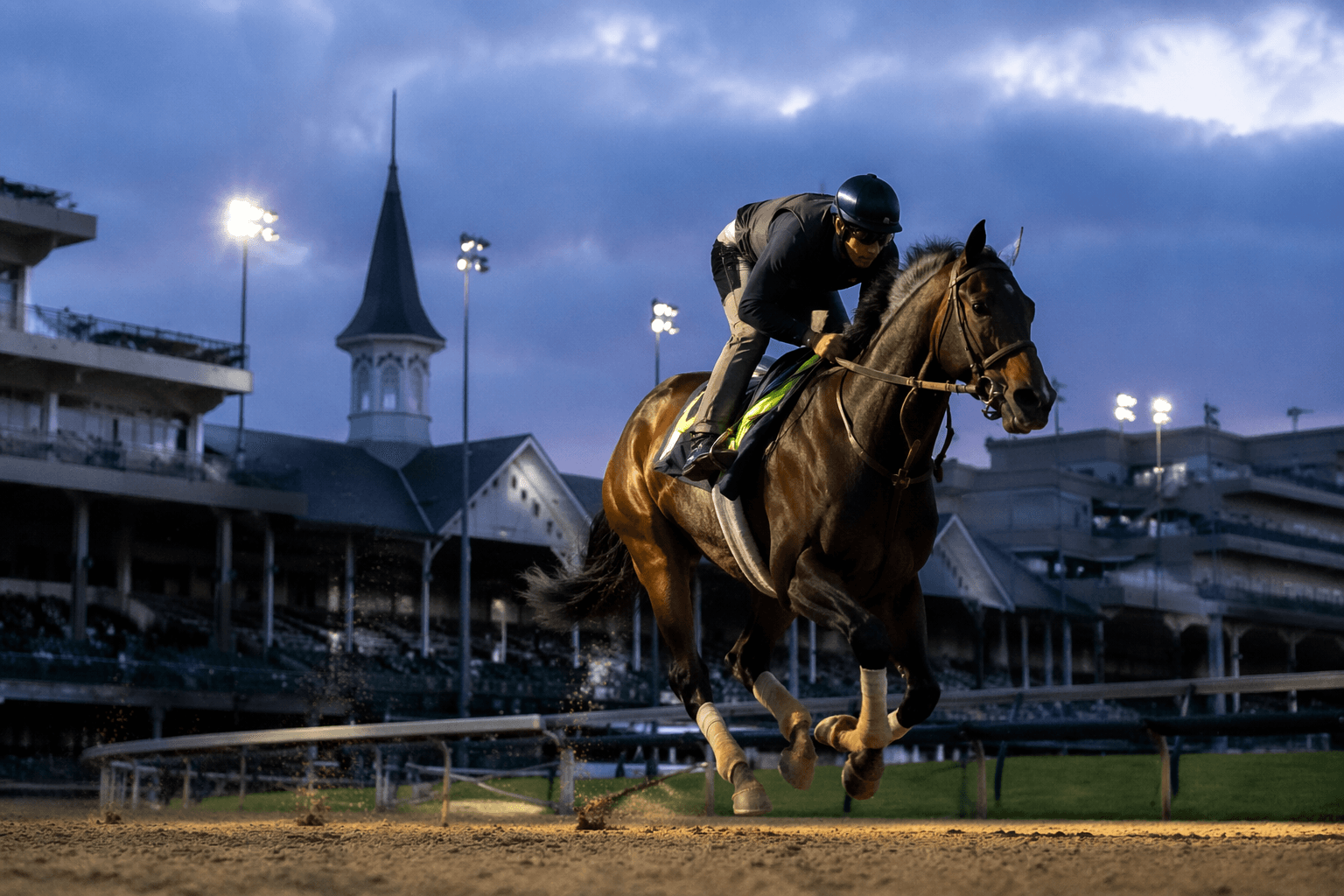 Magnitude breezes at Churchill Downs ahead of Stephen Foster showdown