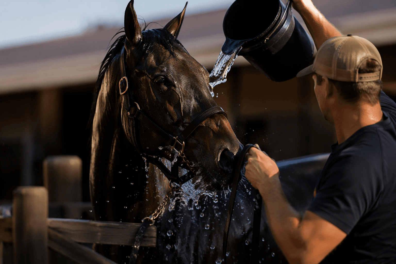 England heat warning triggers horse welfare measures at tracks and yards