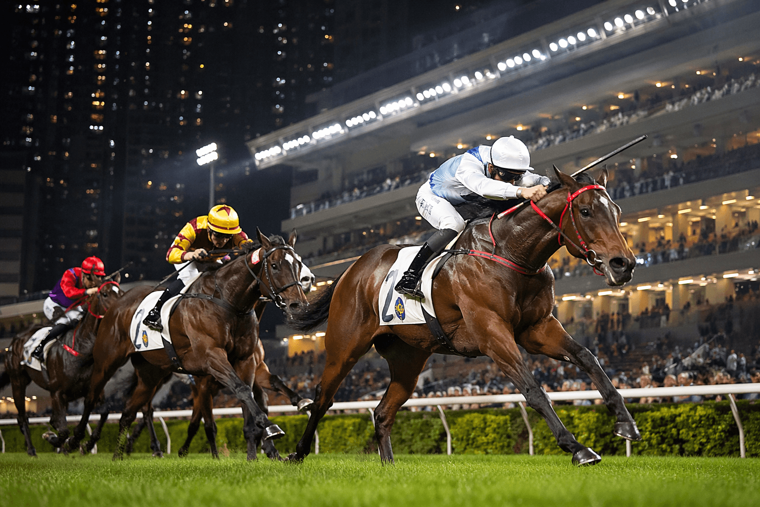 Fownes tightens grip on Hong Kong trainers' title race at Happy Valley