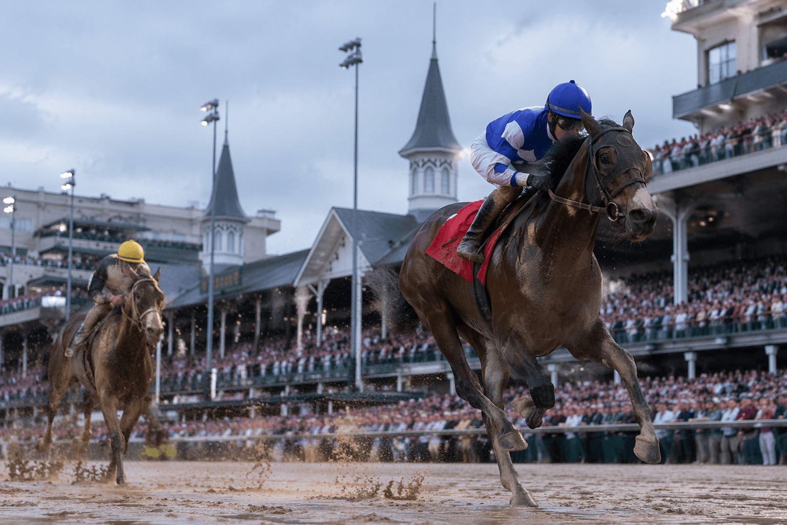 Deep Flame powers to first graded stakes win in Maxfield Stakes