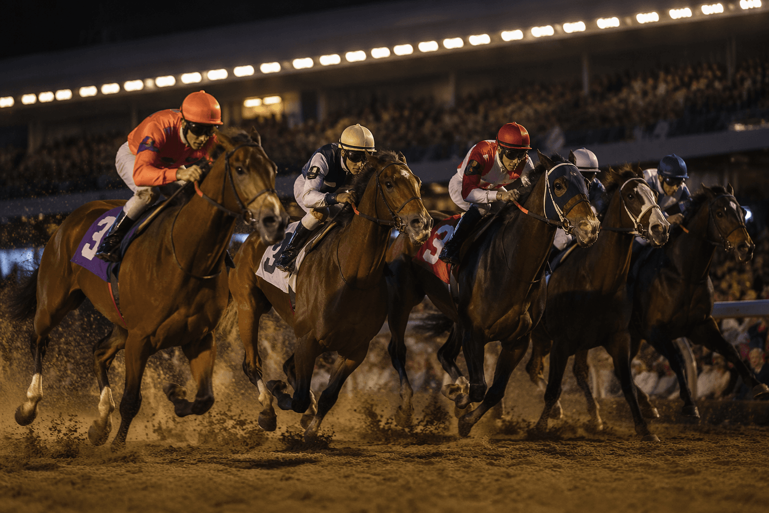 Purses edge up in U.S. racing as handle continues to fall