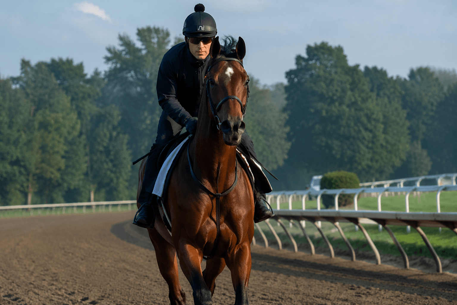 Paladin back jogging at Saratoga, comeback hopes rise