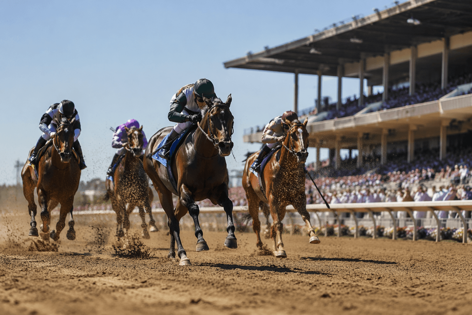 Holmby breaks through in maiden special weight win at Del Mar