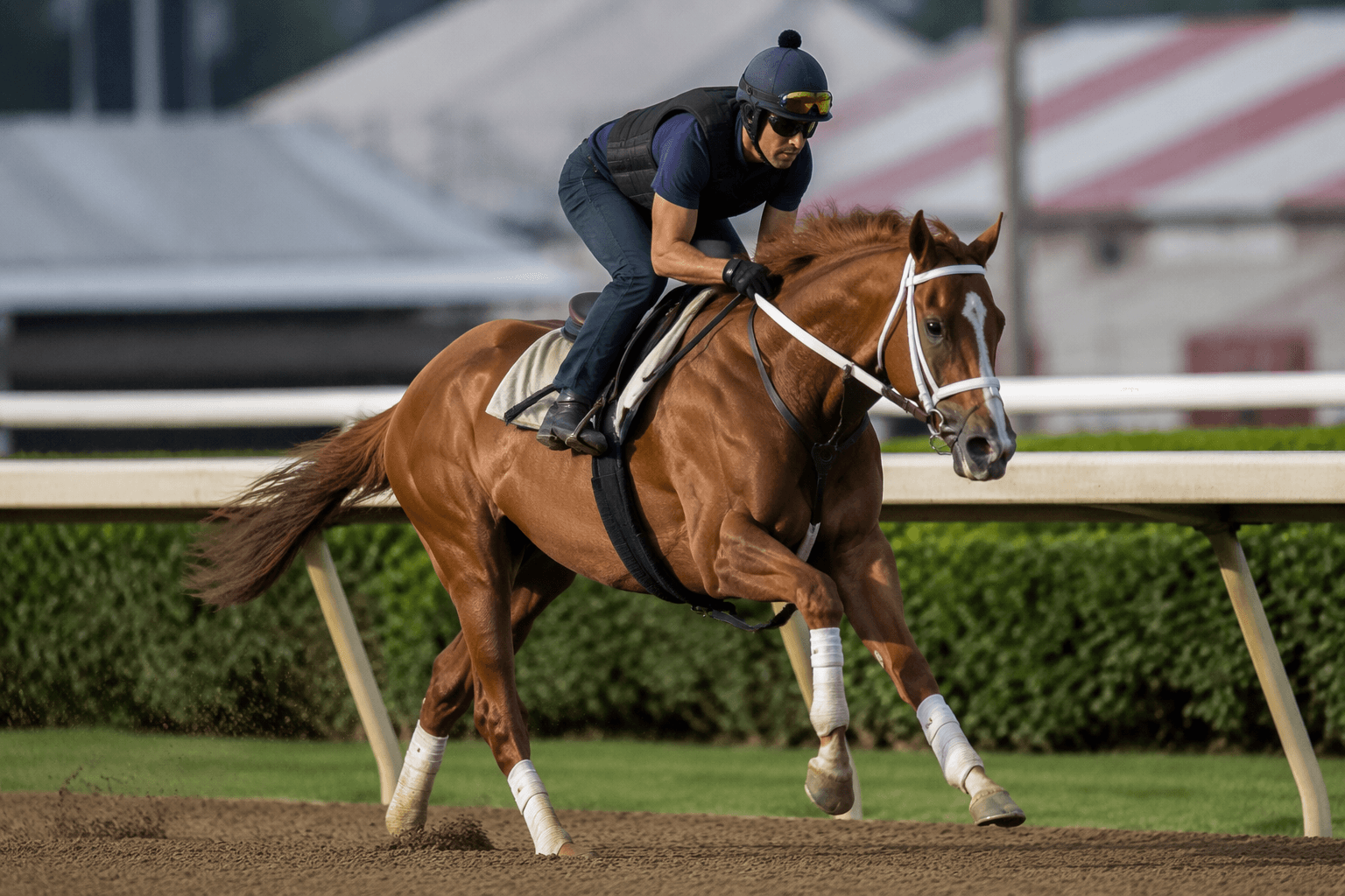 Golden Tempo turns in first Saratoga breeze for DeVaux