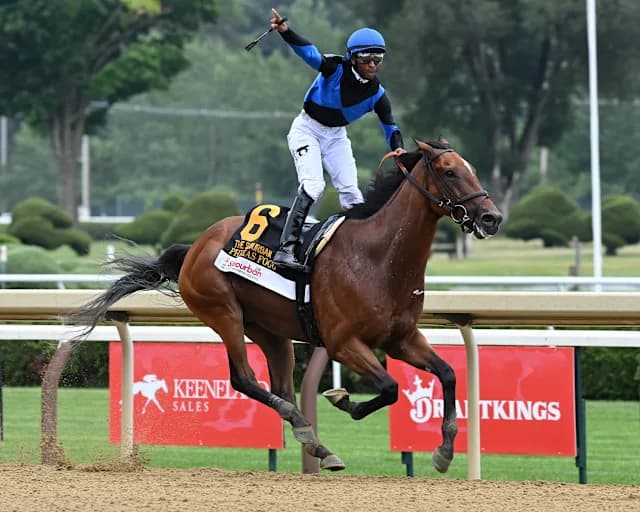 Phileas Fogg emerges as Whitney contender after Suburban win